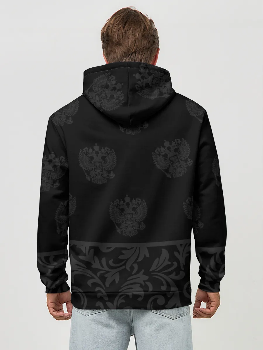 Худи мужской база хлопок / Герб