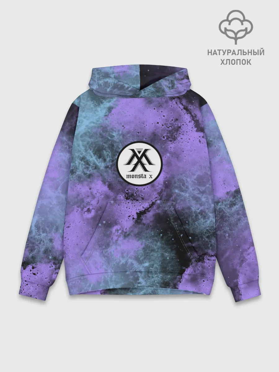 Худи мужской база хлопок / MONSTA X