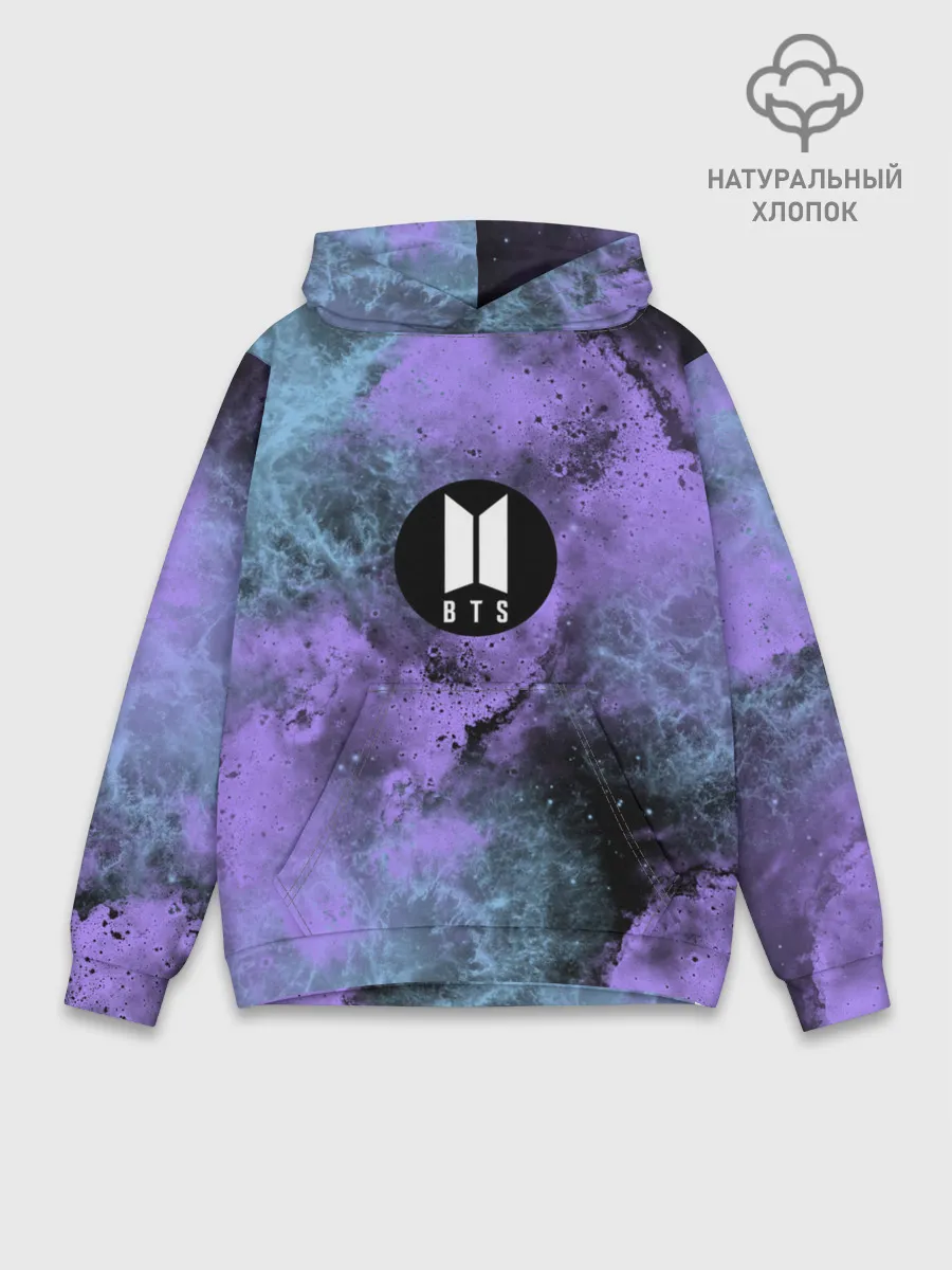 Худи мужской база хлопок / BTS