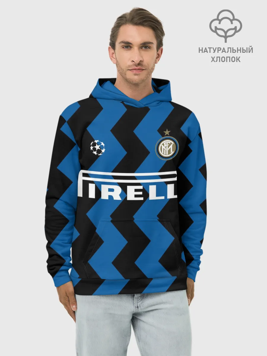 Худи мужской база хлопок / Inter | Home Jersey