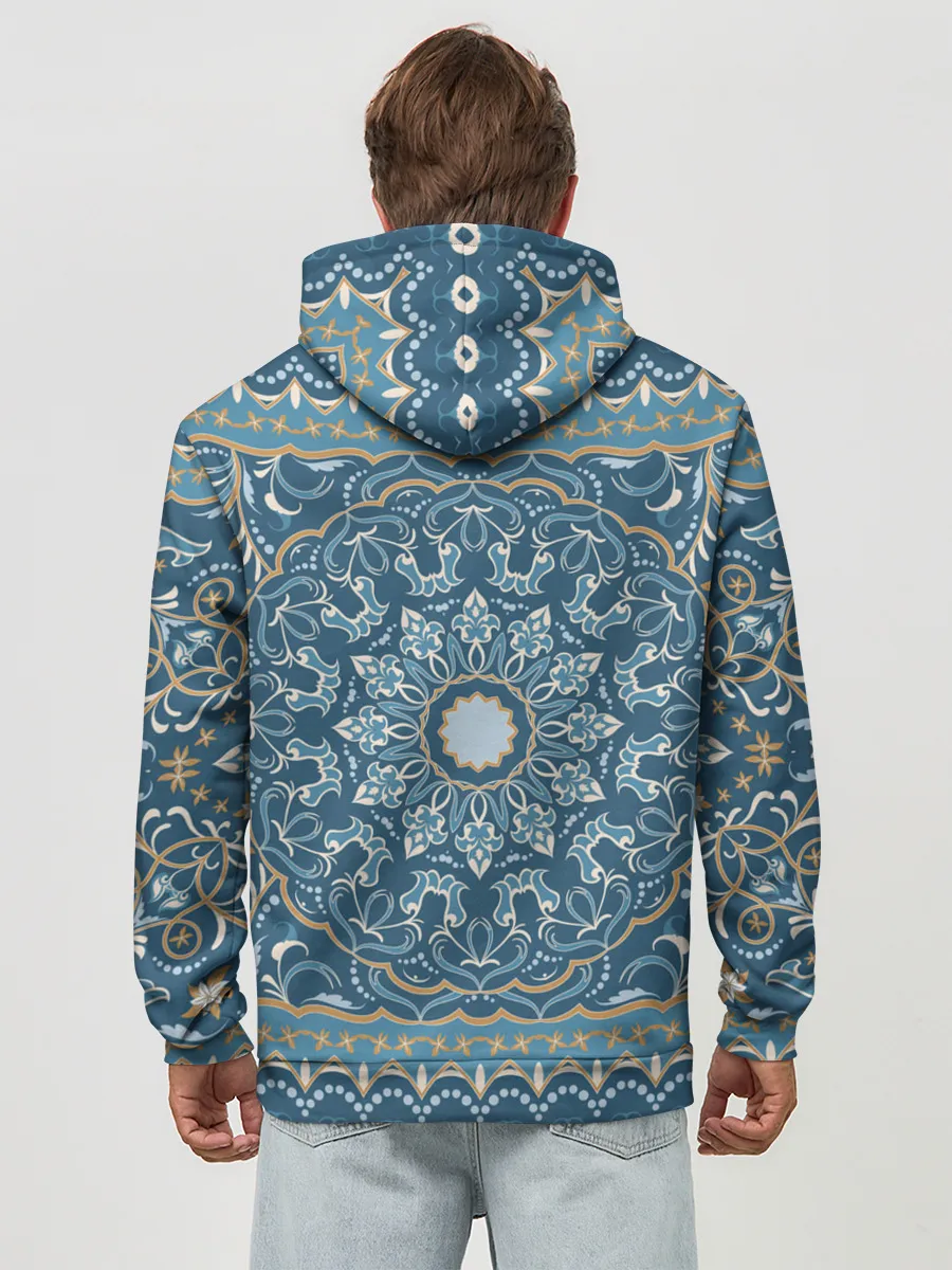 Худи мужской база хлопок / Кружево