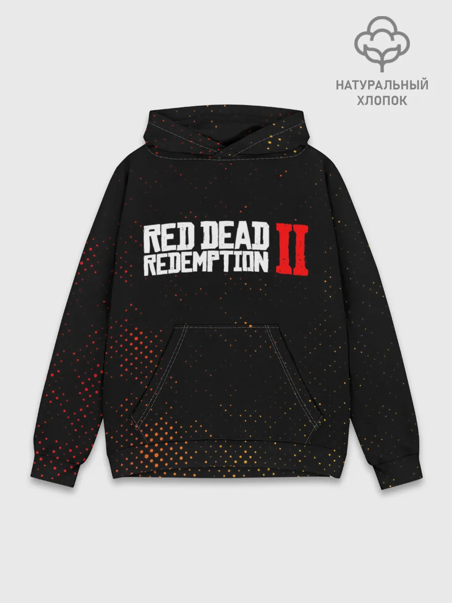 Худи мужской база хлопок / RED DEAD REDEMPTION 2