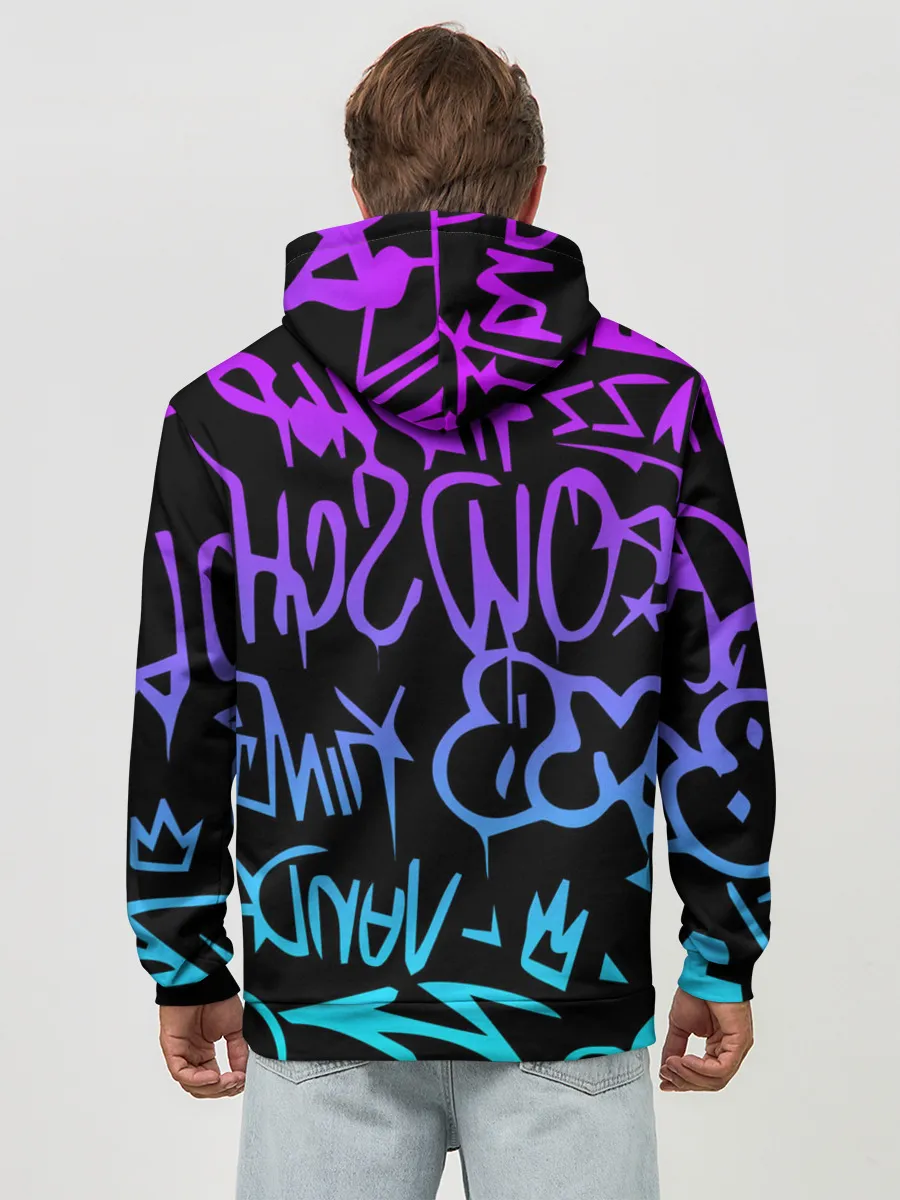 Худи мужской база хлопок / Marshmello