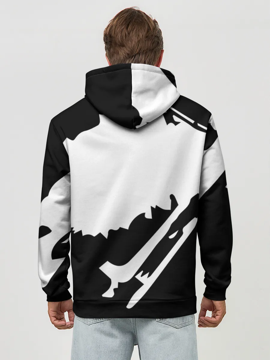 Худи мужской база хлопок / Marshmello