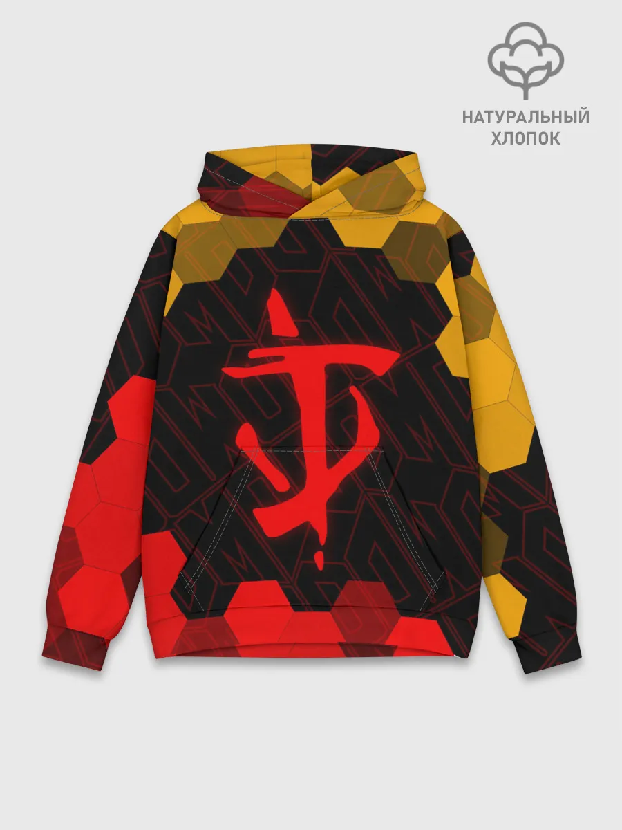 Худи мужской база хлопок / DOOM / ДУМ