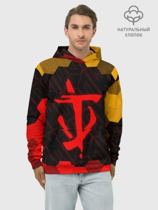 Худи мужской база хлопок / DOOM / ДУМ