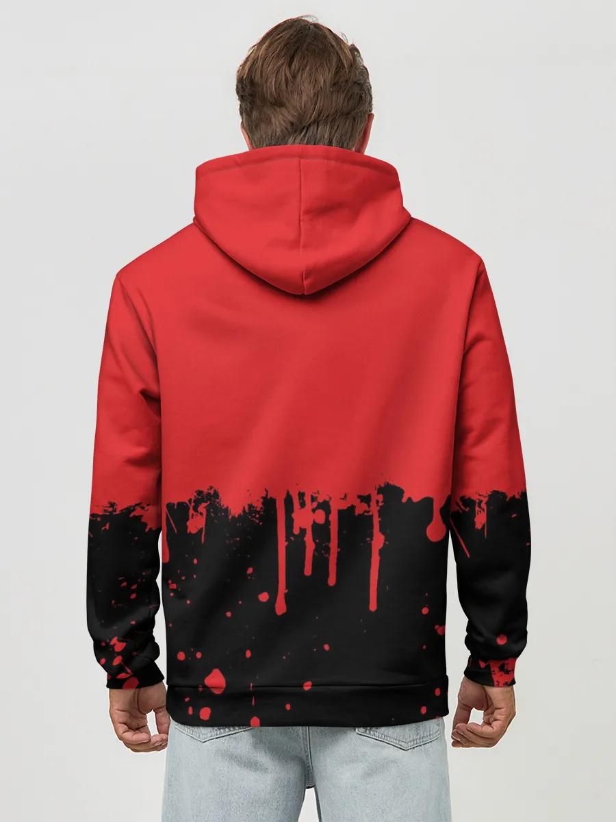 Худи мужской база хлопок / ROBLOX PIGGY - СВИНКА ПИГГИ