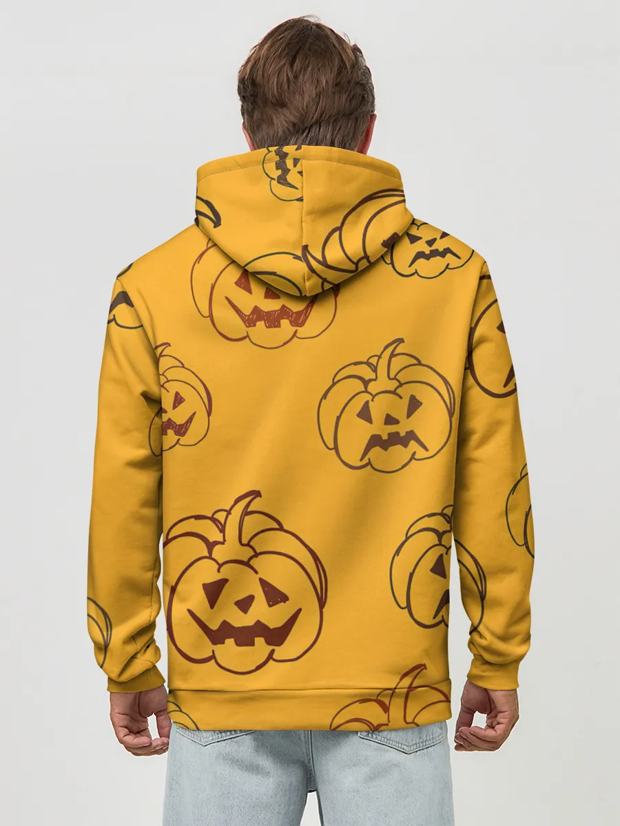 Худи мужской база хлопок / Тыквы