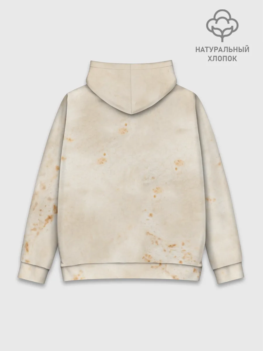 Худи мужской база хлопок / Буррито