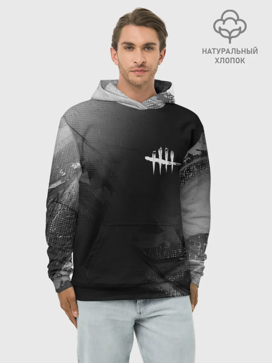 Худи мужской база хлопок / DEAD BY DAYLIGHT