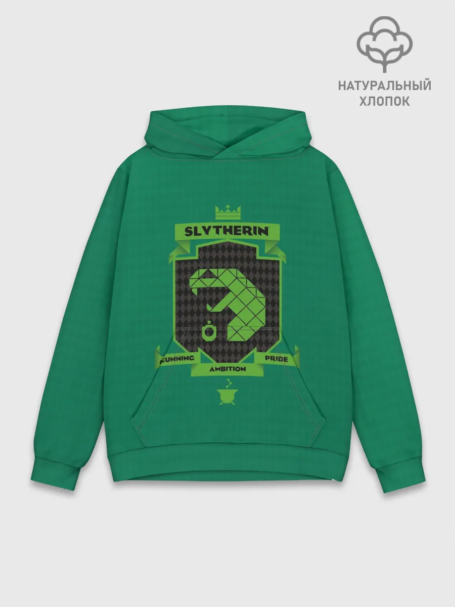 Худи мужской база хлопок / Slytherin