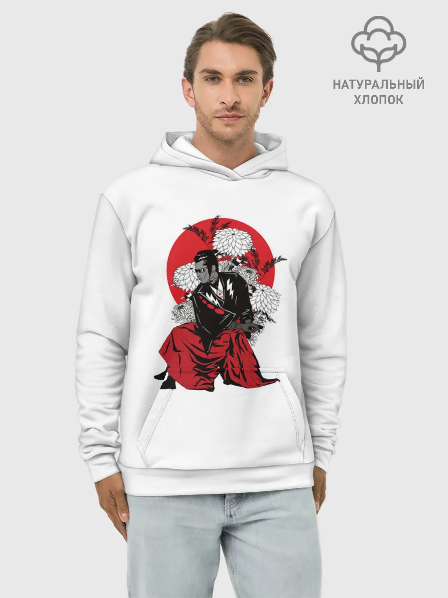 Худи мужской база хлопок / Япония