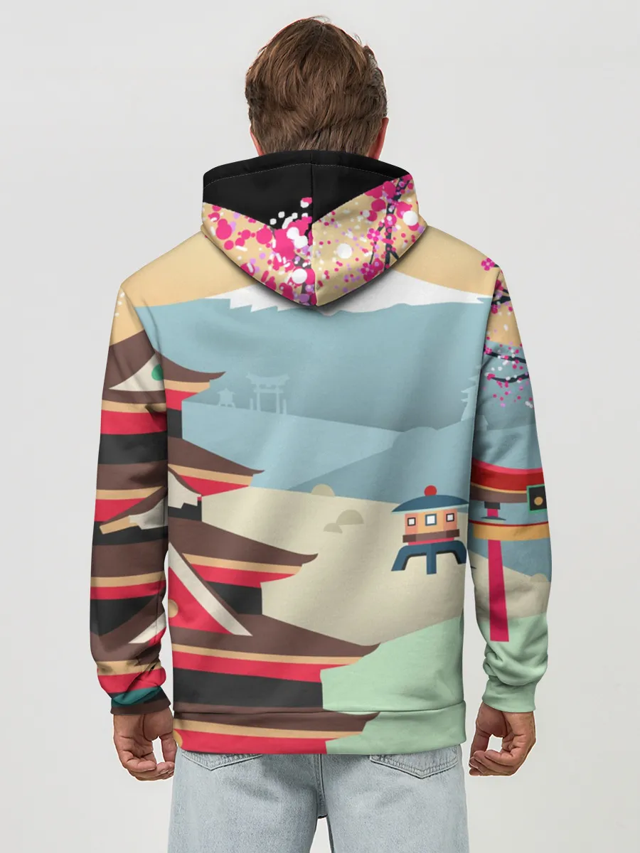 Худи мужской база хлопок / Tokyo