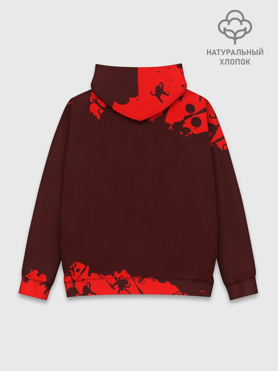 Худи мужской база хлопок / ЪУЪ СЪУКА