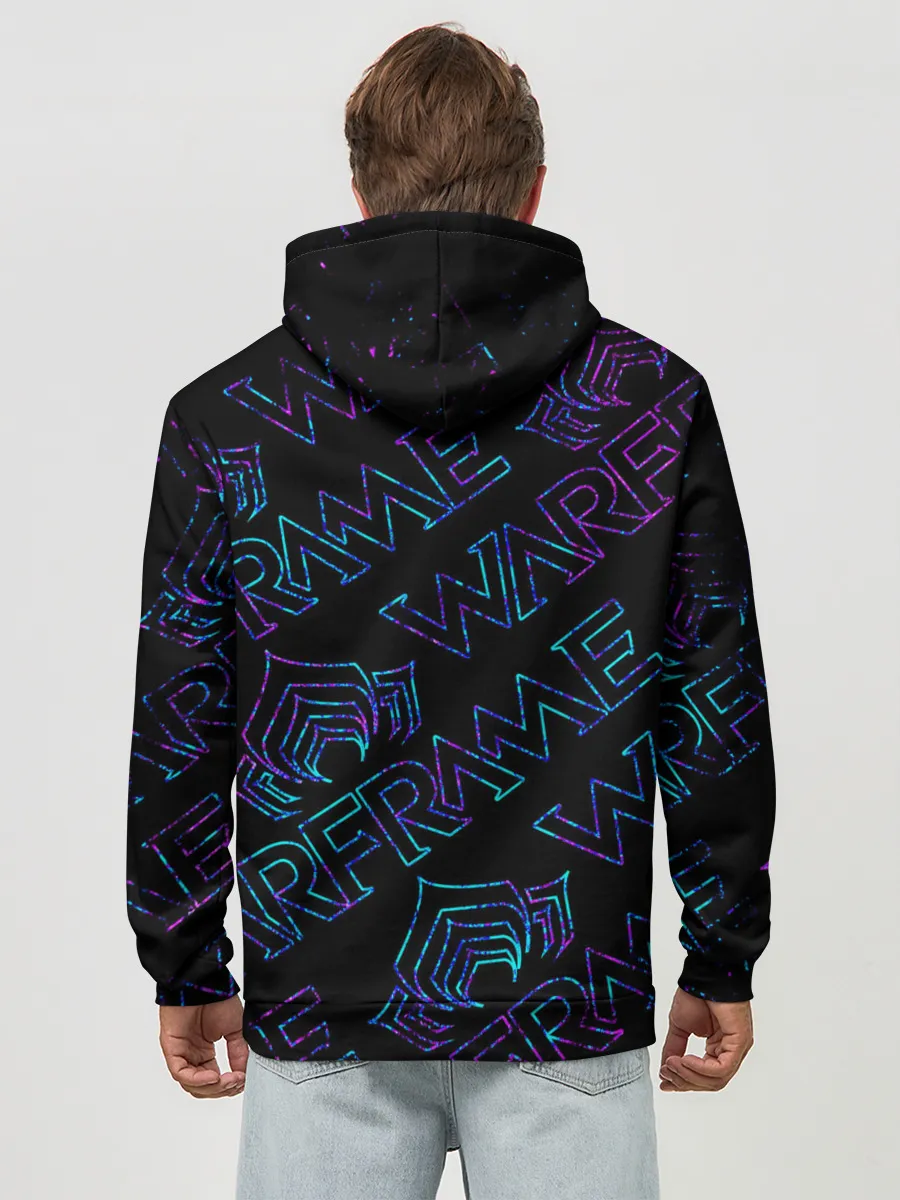 Худи мужской база хлопок / WARFRAME / ВАРФРЕЙМ