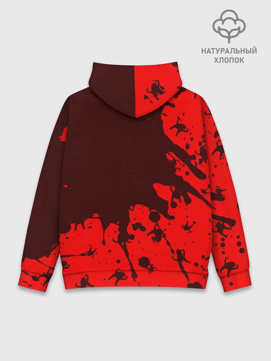 Худи мужской база хлопок / ЪУЪ СЪУКА