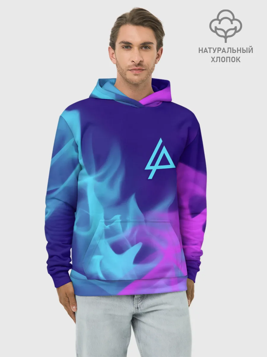 Худи мужской база хлопок / LINKIN PARK / ЛИНКИН ПАРК