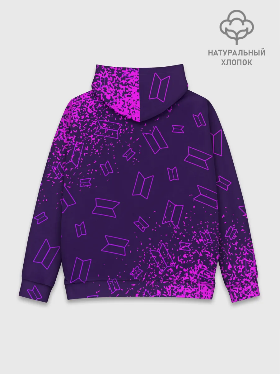 Худи мужской база хлопок / BTS / БТС