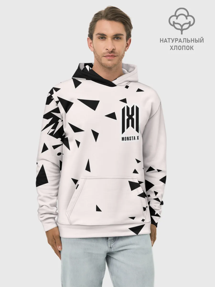 Худи мужской база хлопок / Monsta X