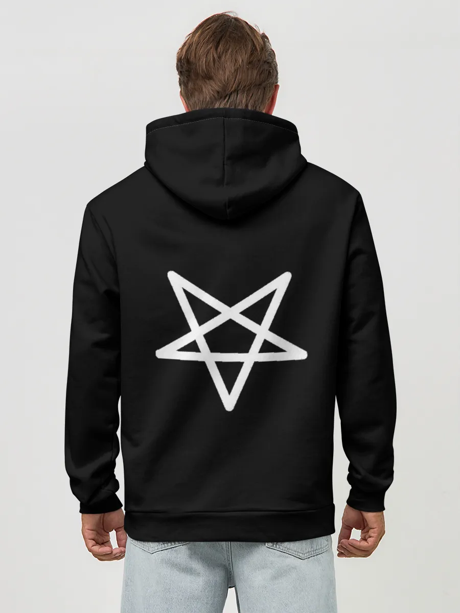 Худи мужской база хлопок / Пиццаграмма