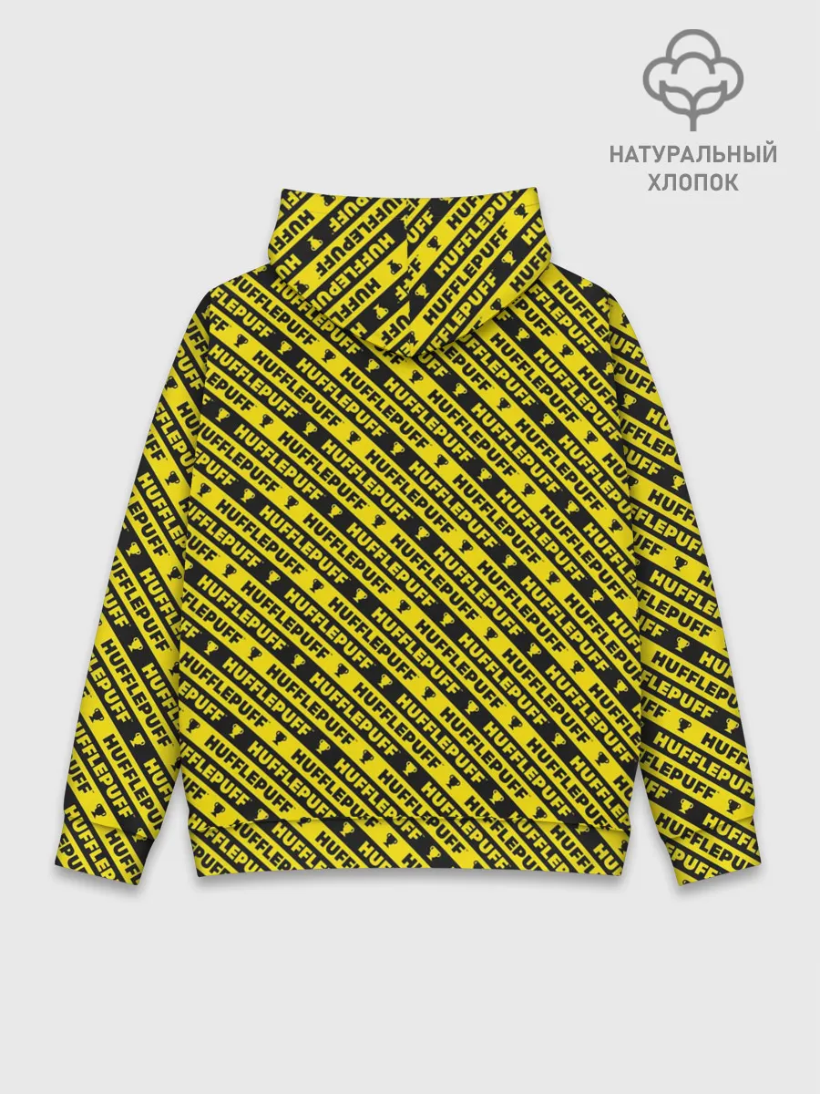 Худи мужской база хлопок / Хаффлпафф паттерн