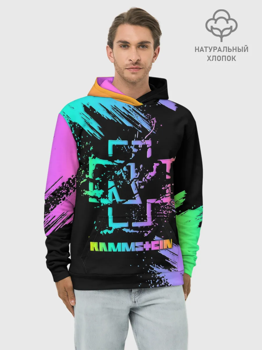 Худи мужской база хлопок / RAMMSTEIN