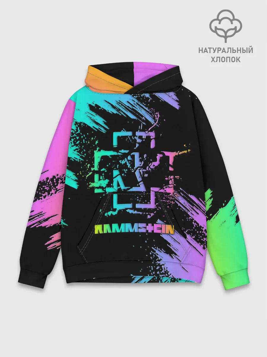 Худи мужской база хлопок / RAMMSTEIN