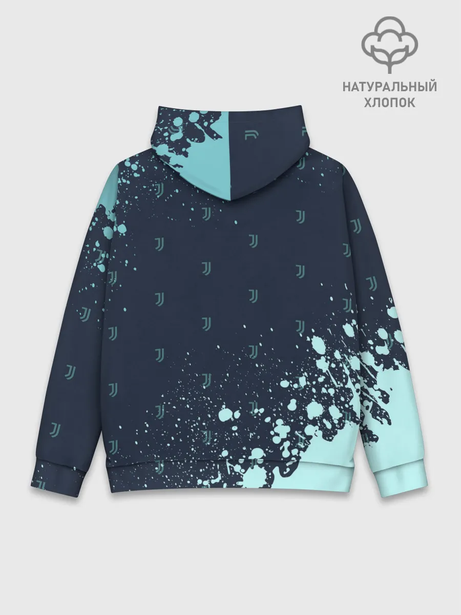 Худи мужской база хлопок / JUVENTUS / ЮВЕНТУС