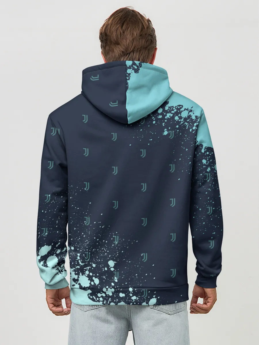 Худи мужской база хлопок / JUVENTUS / ЮВЕНТУС