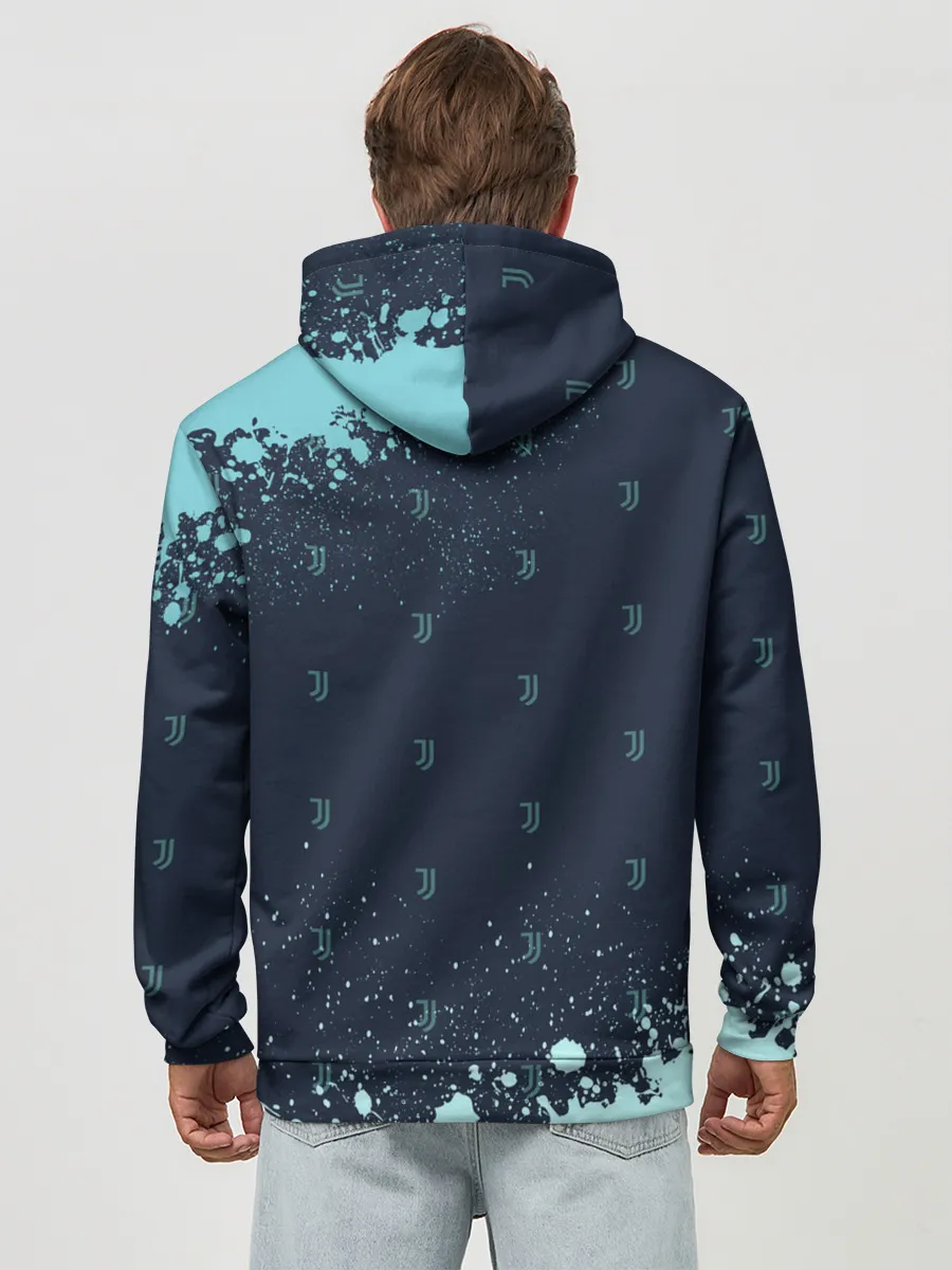 Худи мужской база хлопок / JUVENTUS / ЮВЕНТУС