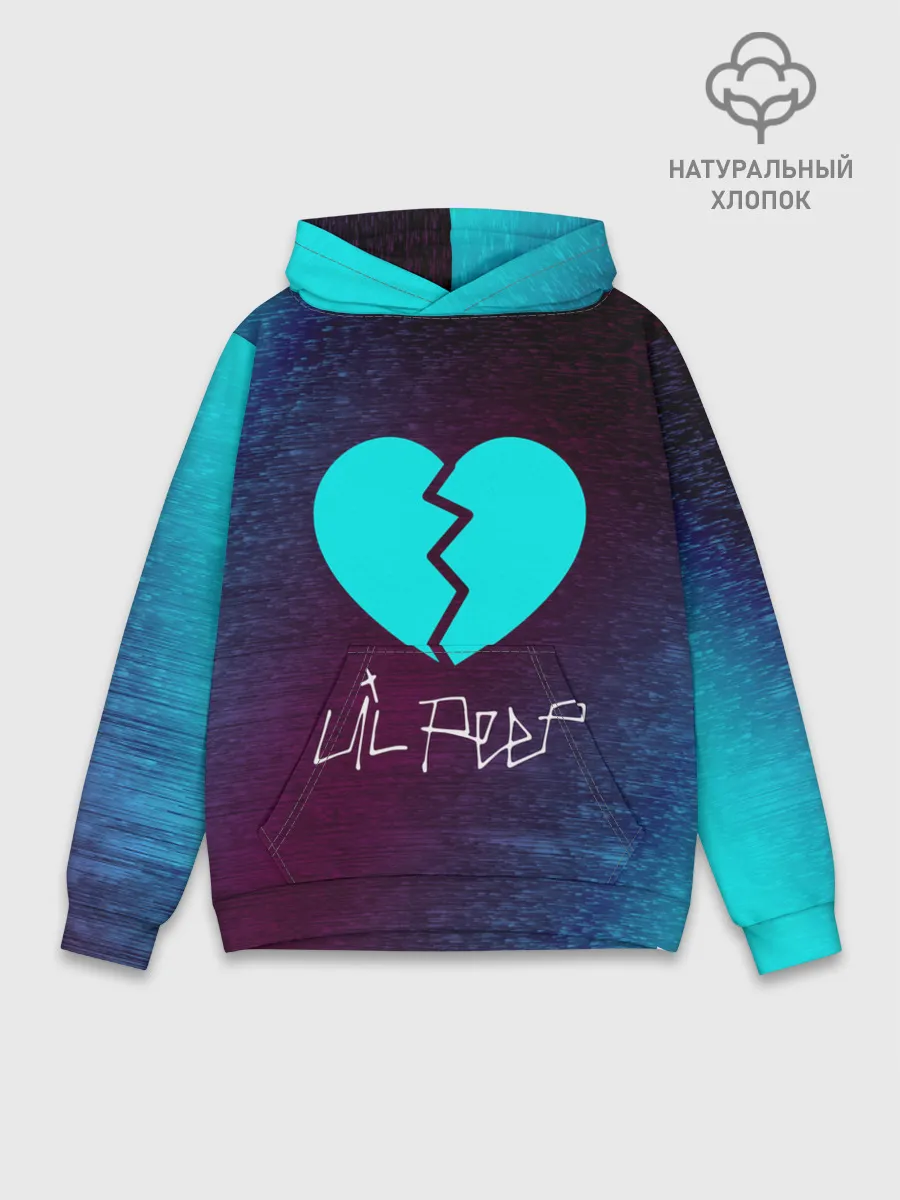 Худи мужской база хлопок / LIL PEEP / ЛИЛ ПИП