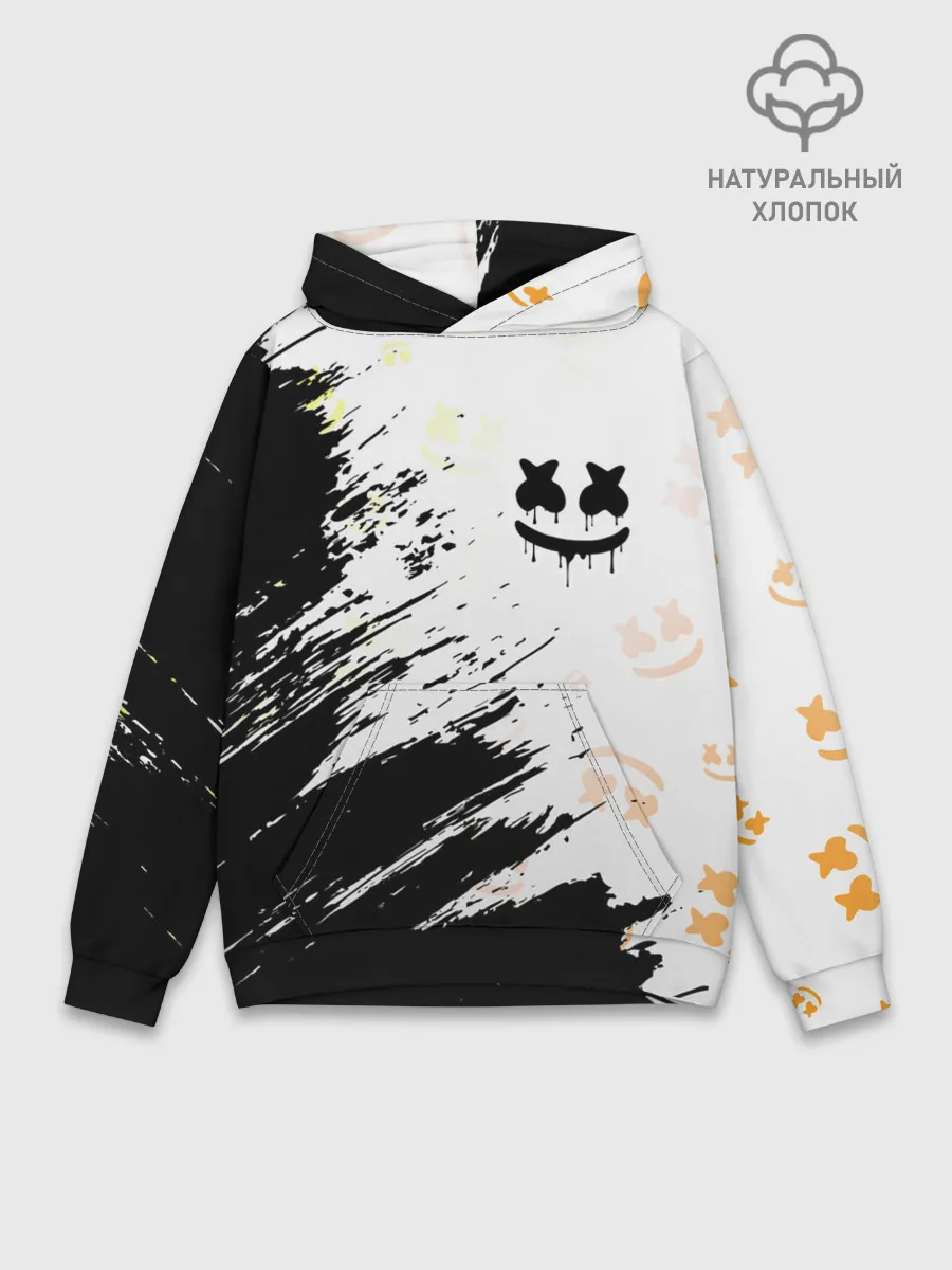 Худи мужской база хлопок / MARSHMELLO / МАРШМЕЛЛОУ