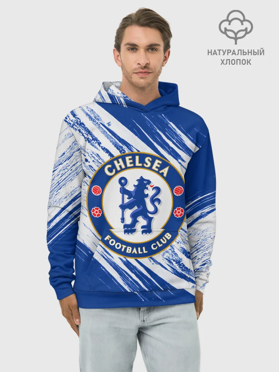 Худи мужской база хлопок / Chelsea