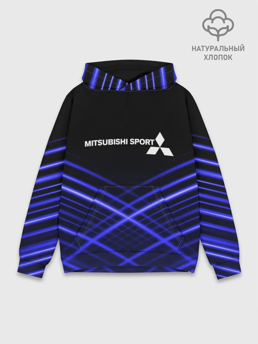 Худи мужской база хлопок / MITSUBISHI