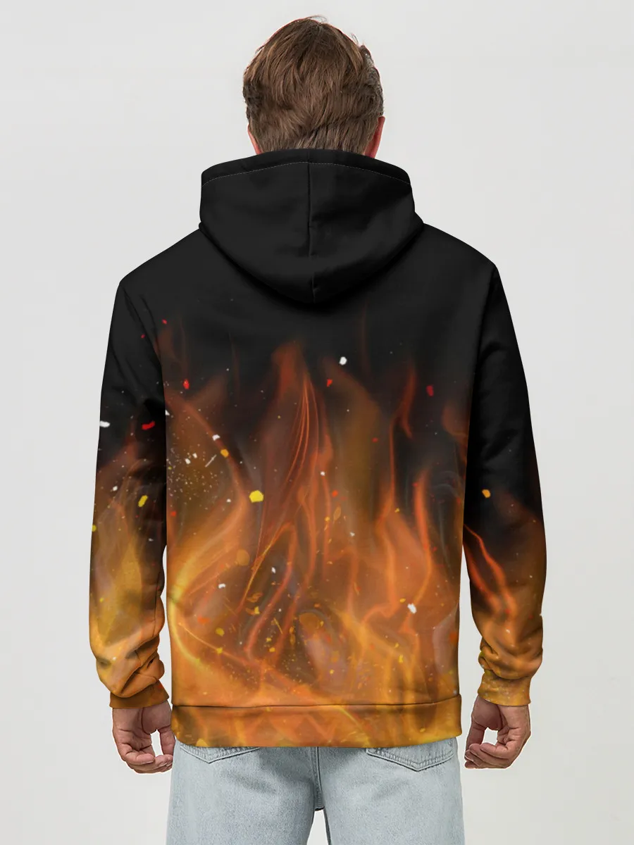 Худи мужской база хлопок / COUNTER STRIKE