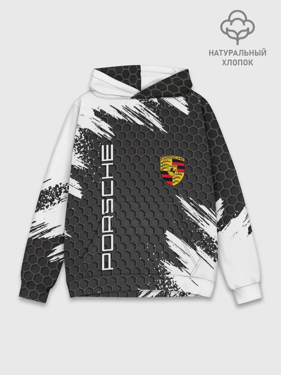 Худи мужской база хлопок / PORSCHE