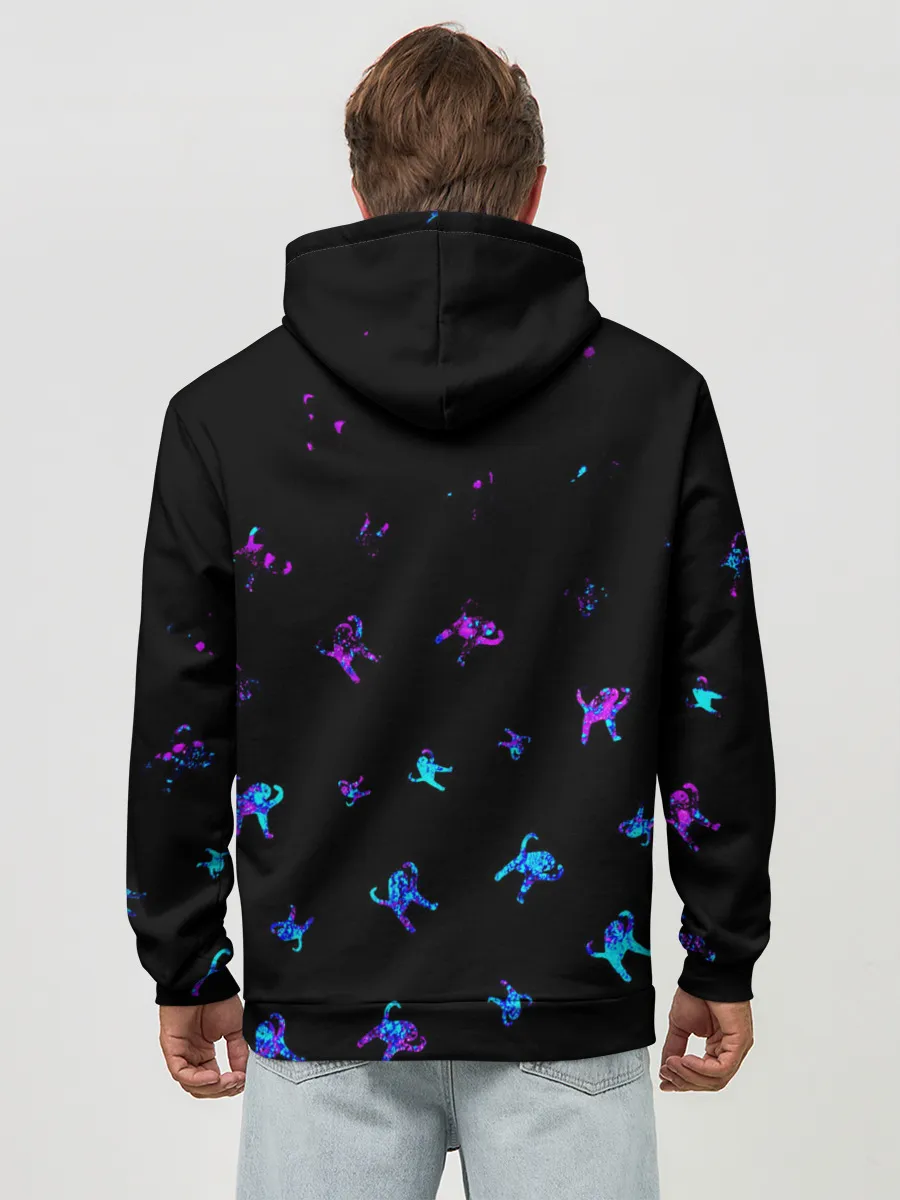 Худи мужской база хлопок / ЪУЪ СЪУКА