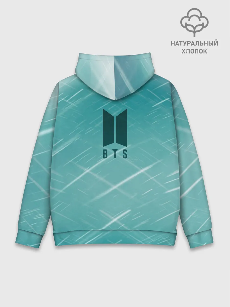 Худи мужской база хлопок / BTS