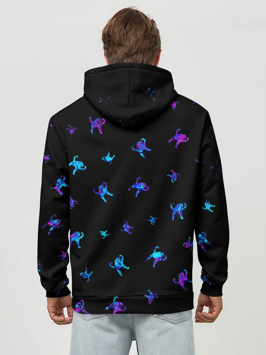 Худи мужской база хлопок / ЪУЪ СЪУКА