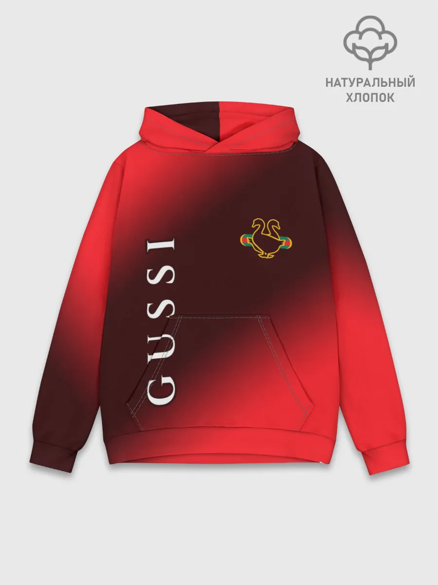 Худи мужской база хлопок / GUSSI / ГУСИ