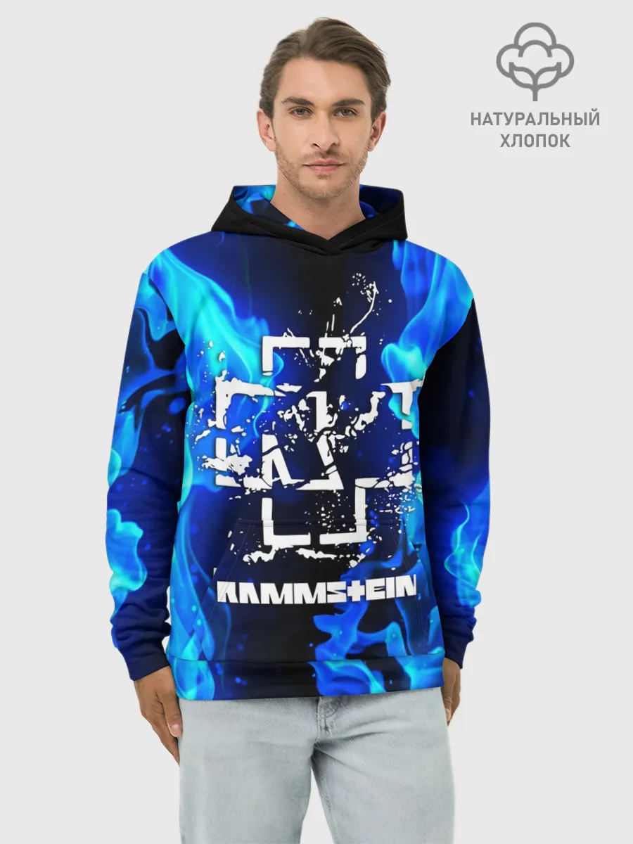 Худи мужской база хлопок / RAMMSTEIN
