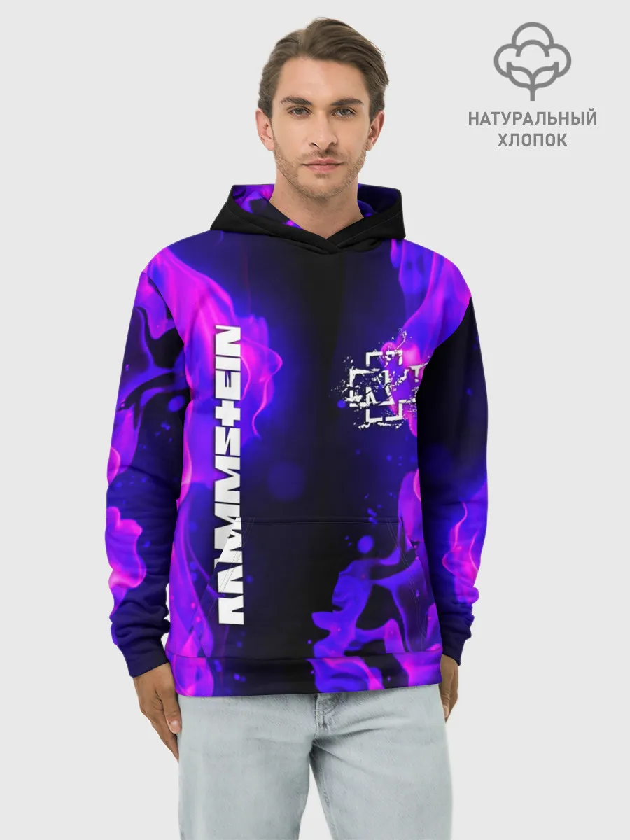 Худи мужской база хлопок / RAMMSTEIN