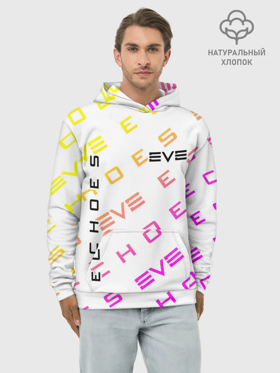Худи мужской база хлопок / EVE ECHOES / ИВ ЭХО