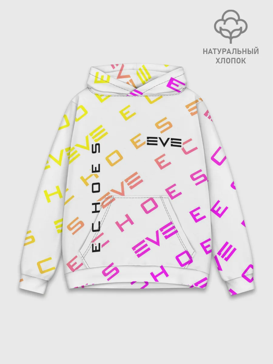 Худи мужской база хлопок / EVE ECHOES / ИВ ЭХО
