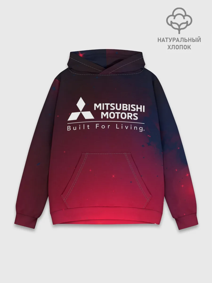 Худи мужской база хлопок / MITSUBISHI / МИТСУБИСИ