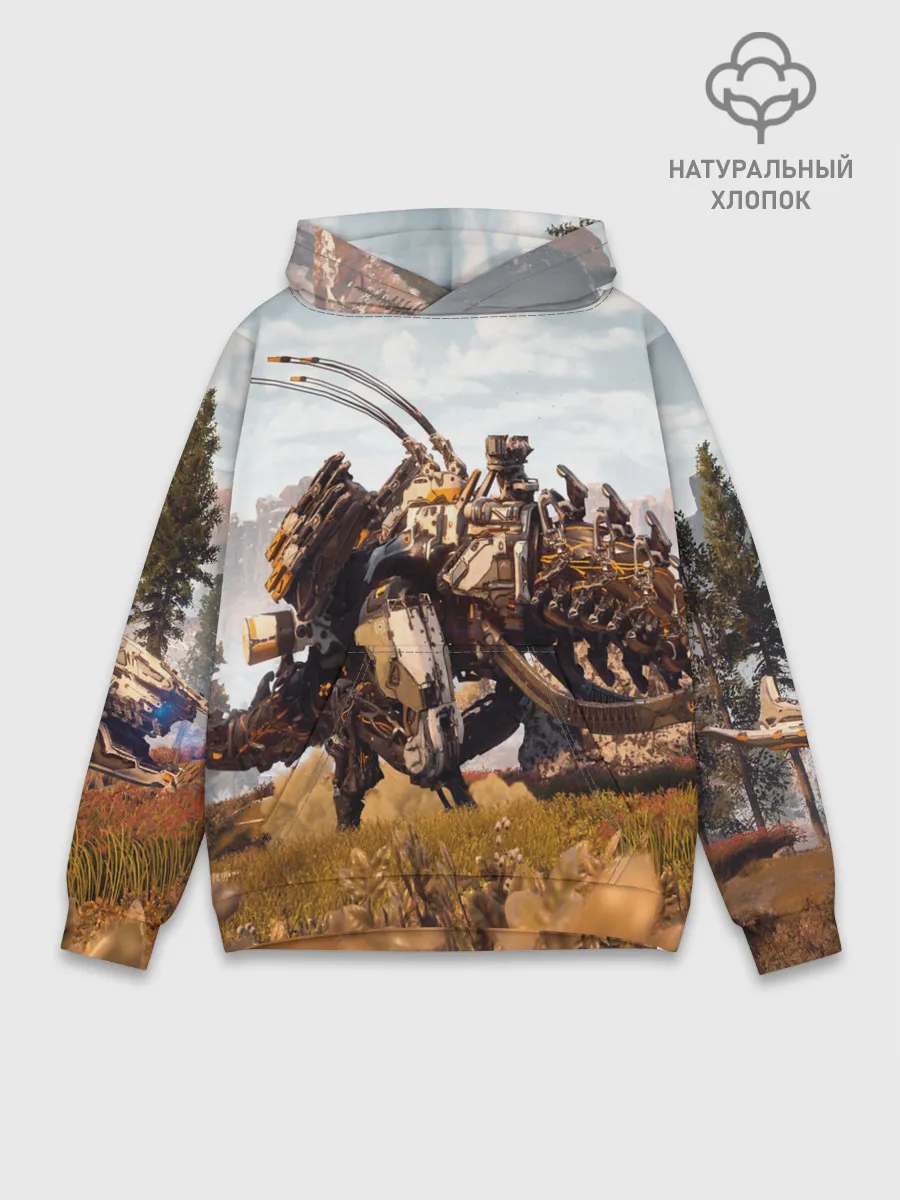 Худи мужской база хлопок / Horizon Zero Dawn