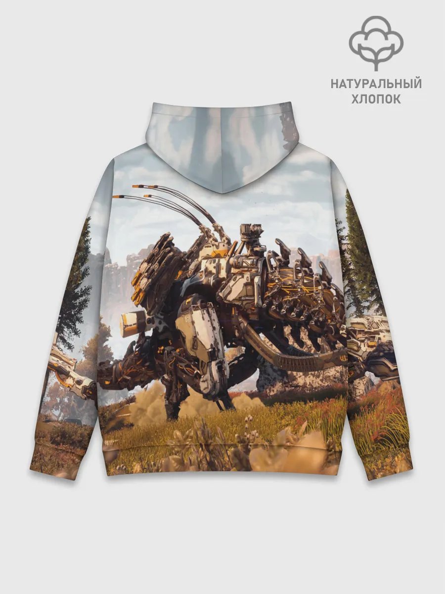 Худи мужской база хлопок / Horizon Zero Dawn