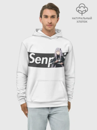 Худи мужской база хлопок / Re:Zero