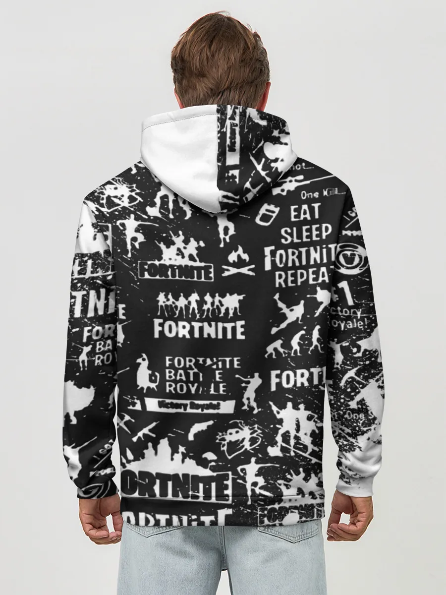 Худи мужской база хлопок / Fortnite.