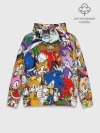Худи мужской база хлопок / Sonic.